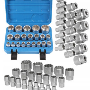 21 delni set nasadnih ključev, 12 kotni 8-36mm